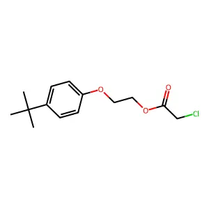 2-(4-Tert-butylphenoxy)ethyl 2-chloroacetate structure