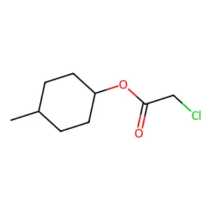 (4-Methylcyclohexyl) 2-chloroacetate structure