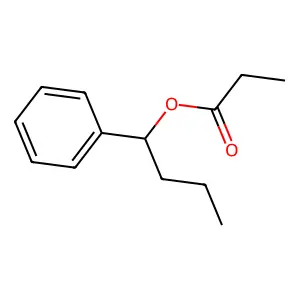 1-Phenylbutyl propanoate structure