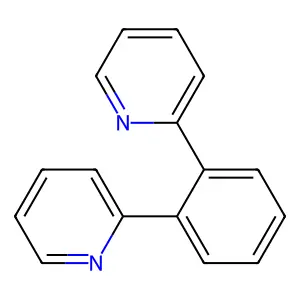 Pyridine, 2,2'-(1,2-phenylene)bis- structure