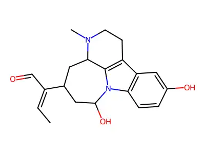 10-Hydroxyakagerine structure