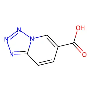 (1,2,3,4)Tetrazolo(1,5-a)pyridine-6-carboxylic acid structure