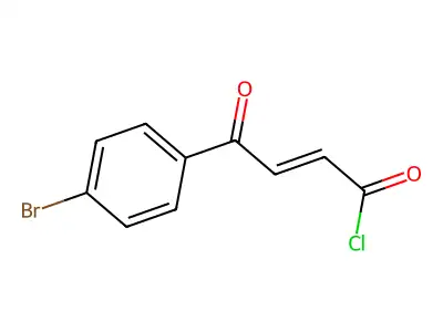4-(4-Bromophenyl)-4-oxobut-2-enoyl chloride structure