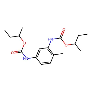Dibutan-2-yl (4-methyl-1,3-phenylene)biscarbamate structure
