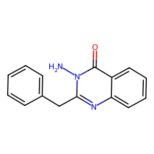 3-Amino-2-benzyl-3,4-dihydroquinazolin-4-one structure