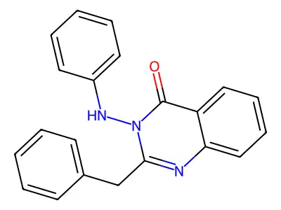 2-benzyl-3-(phenylamino)quinazolin-4(3H)-one structure