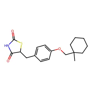 环格列酮 structure