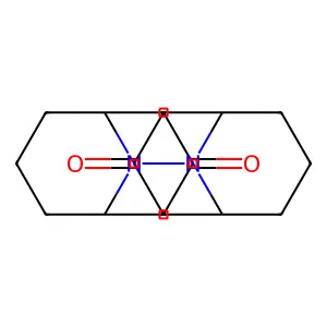 Bis(9-azabicyclo(3.3.1)nonan-3-one-9-yl) structure