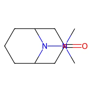 9-Azabicyclo(3.3.1)nonan-3-one, 9-dimethylamino- structure