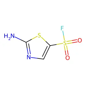 2-Amino-1,3-thiazole-5-sulfonyl fluoride structure
