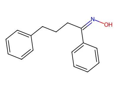 N-(1,4-diphenylbutylidene)hydroxylamine structure