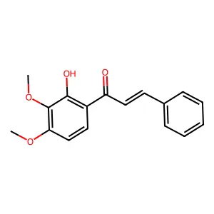 3',4'-Dimethoxy-2'-hydroxychalcone structure
