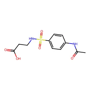 3-[(4-Acetamidophenyl)sulfonylamino]propanoate structure