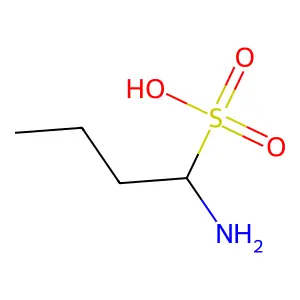 1-Amino-1-butanesulfonic acid structure