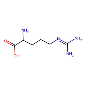 精氨酸 structure