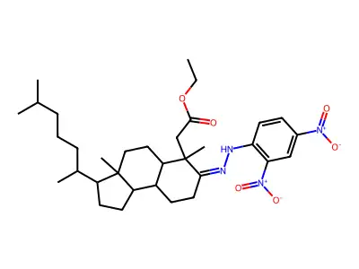 ethyl 2-[(7Z)-7-[(2,4-dinitrophenyl)hydrazinylidene]-3a,6-di structure