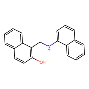 1-[(Naphthalen-1-ylamino)methyl]naphthalen-2-ol structure