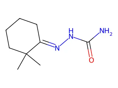 [(2,2-Dimethylcyclohexylidene)amino]urea structure