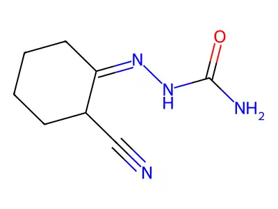 [(2-Cyanocyclohexylidene)amino]urea structure