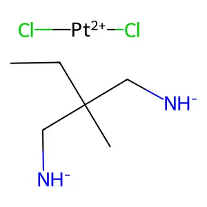 Platinum,3-propanediamine-N,N')-, (SP-4-2-)- structure