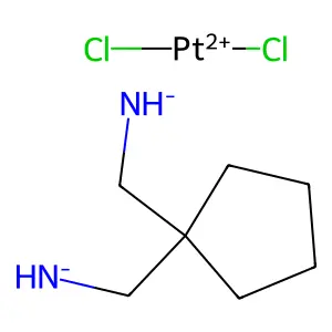 Platinum,1-cyclopentanedimethanamine-N,N')-, (SP-4-2)- structure