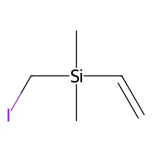 Silane, ethenyl(iodomethyl)dimethyl- structure
