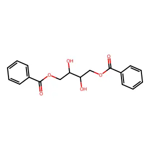 [(2S,3R)-4-benzoyloxy-2,3-dihydroxybutyl] benzoate structure