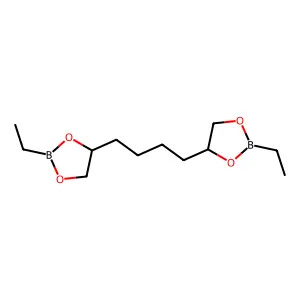 1,3,2-Dioxaborolane, 4,4'-(1,4-butanediyl)bis[2-ethyl- structure