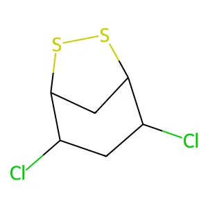 2,4-Dichloro-6,7-dithiabicyclo[3.2.1]octane structure