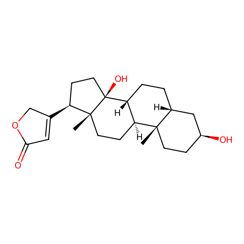 洋地黄毒苷元 structure