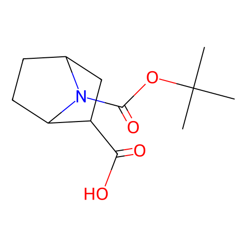7-[(Tert-butoxy)carbonyl]-7-azabicyclo[2.2.1]heptane-2-carboxylic acid structure