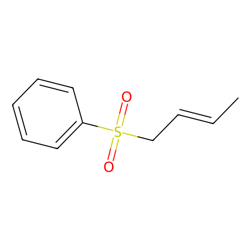 But-2-enylsulfonylbenzene structure