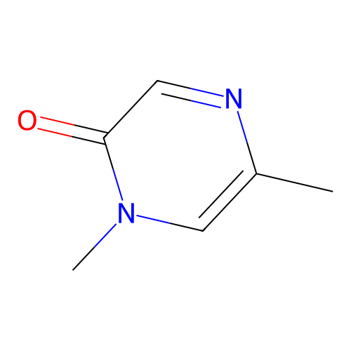 1,5-dimethyl-2(1H)-pyrazinone structure