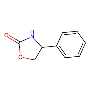 2-Oxazolidinone, 4-phenyl-, (4S)- structure