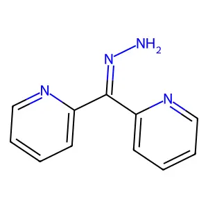 2,2'-(Hydrazinylidenemethylene)dipyridine structure