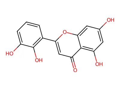 5,7,2',3'-四羟基黄酮 structure