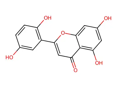 5,7,2',5'-四羟基黄酮 structure