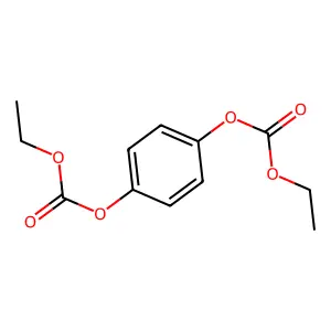 (4-Ethoxycarbonyloxyphenyl) ethyl carbonate structure