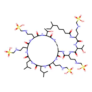 Colistimethate structure