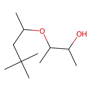 2-Butanol, 3-(1,3,3-trimethylbutoxy)- structure