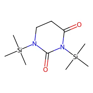 1,3-Bis(trimethylsilyl)-1,3-diazinane-2,4-dione structure