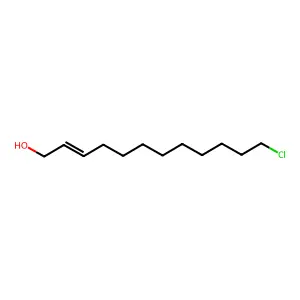 12-Chloro-2-dodecen-1-ol structure