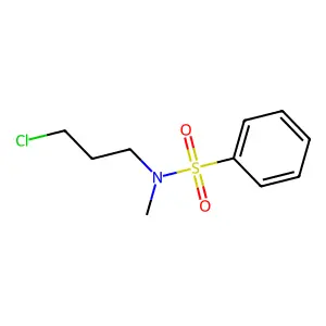 N-(3-Chloropropyl)-N-methylbenzenesulfonamide structure