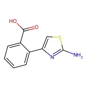 2-(2-Amino-thiazol-4-yl)-benzoic acid structure