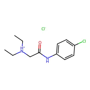 N-(4-Chlorophenyl)-N~2~,N~2~-diethylglycinamide--hydrogen chloride (1/1) structure