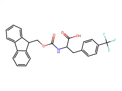 Fmoc-Phe(4-CF3)-OH structure