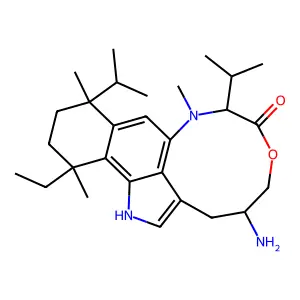 Dihydroteleocidin B amine structure