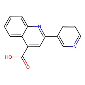 Cinchoninic acid, 2-(3-pyridyl)- structure