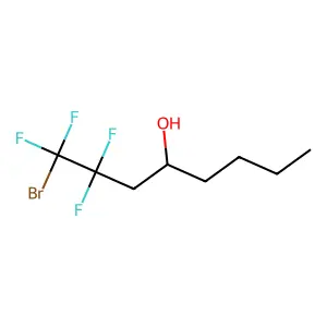 1-Bromo-1,1,2,2-tetrafluoro-4-octanol structure