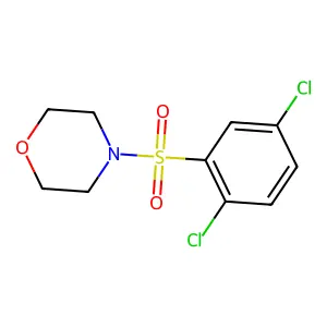 4-(2,5-Dichlorophenyl)sulfonylmorpholine structure